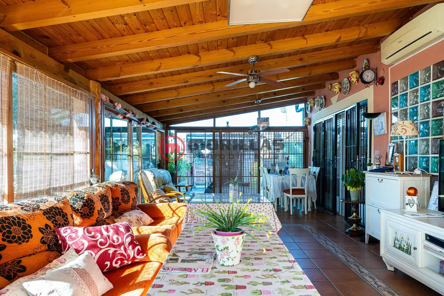 Terrace of Houses for sale in Caravaca de la Cruz  with Air Conditioner, Terrace and Swimming Pool