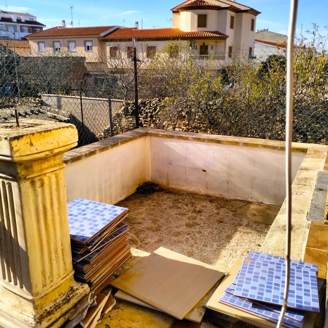 Piscina de Casa o chalet en venta en Munera con Jardín privado y Terraza