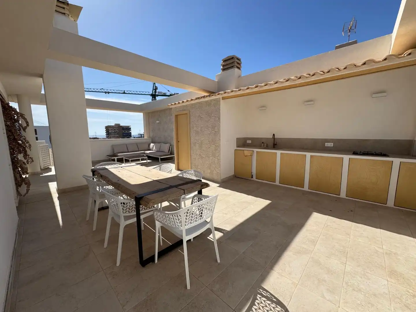 Terrace of Apartments for rent in El Campello  with Air Conditioner, Heating and Terrace
