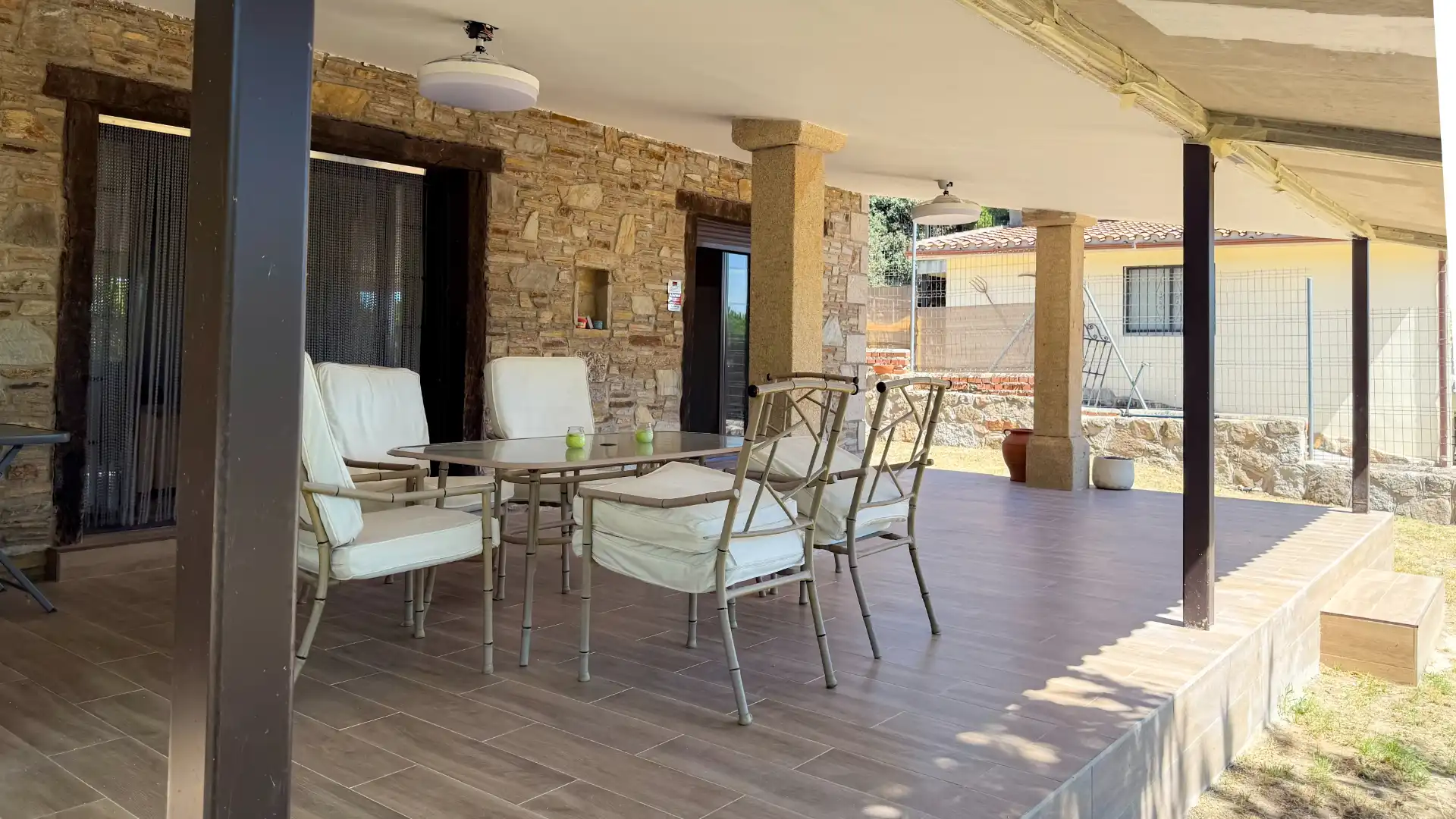 Terrassa de Casa o xalet en venda en Galapagar amb Aire condicionat, Jardí privat i Forn