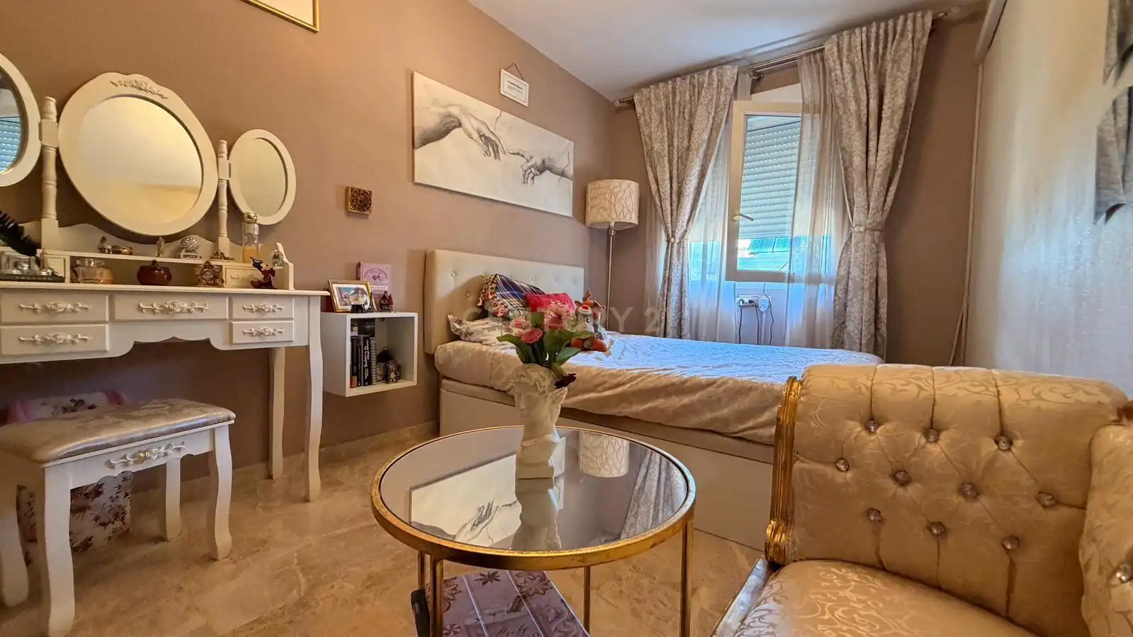 Bedroom of Detached homes for sale in Málaga  with Air Conditioner, Storage room and Swimming Pool