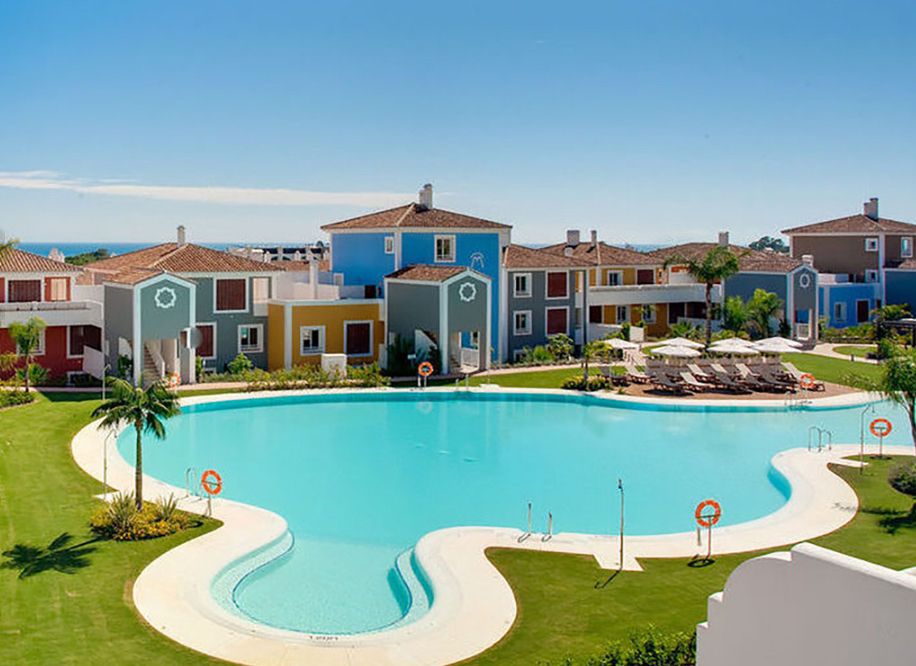 Swimming pool of Flat for sale in Estepona  with Private garden, Terrace and Furnished