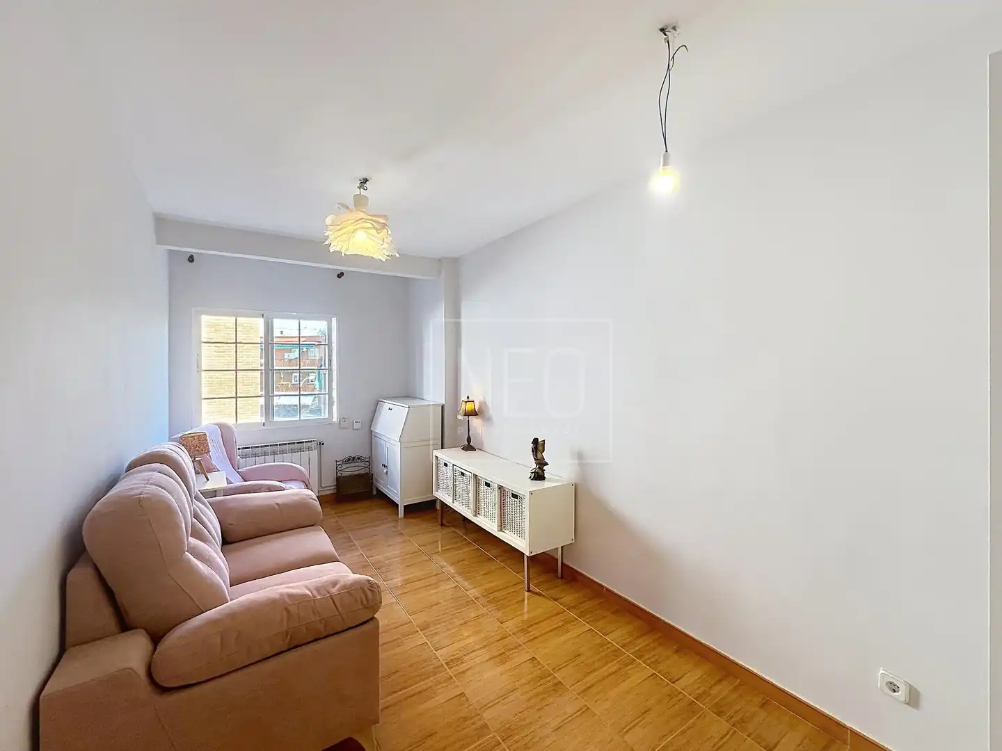 Living room of Flat for sale in Madrid  with Heating, Terrace and Balcony