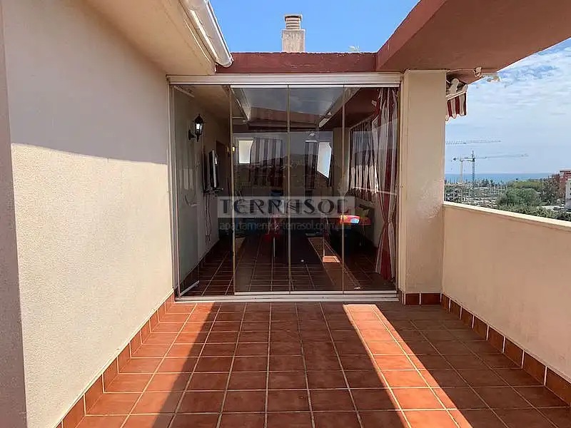 Terrasse von Dachboden zum Verkauf in Vélez-Málaga mit Klimaanlage, Heizung und Terrasse