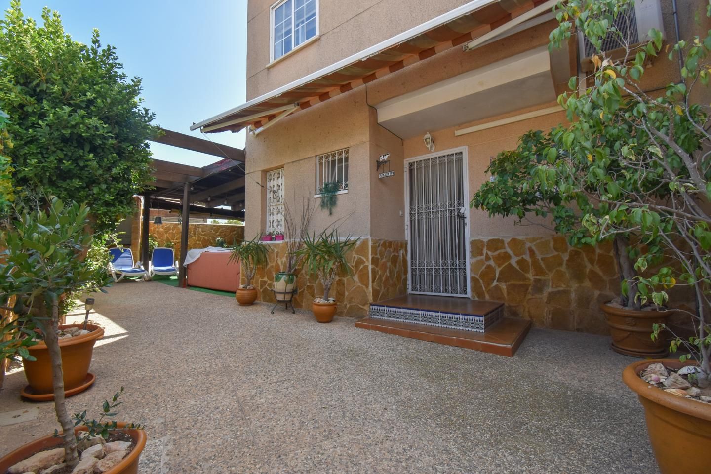 Garden of House or chalet for sale in Santa Pola  with Air Conditioner, Private garden and Swimming Pool