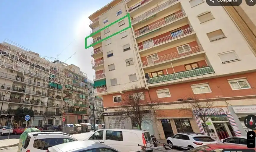 Exterior view of Flat for sale in Valencia  with Air Conditioner, Terrace and Storage room