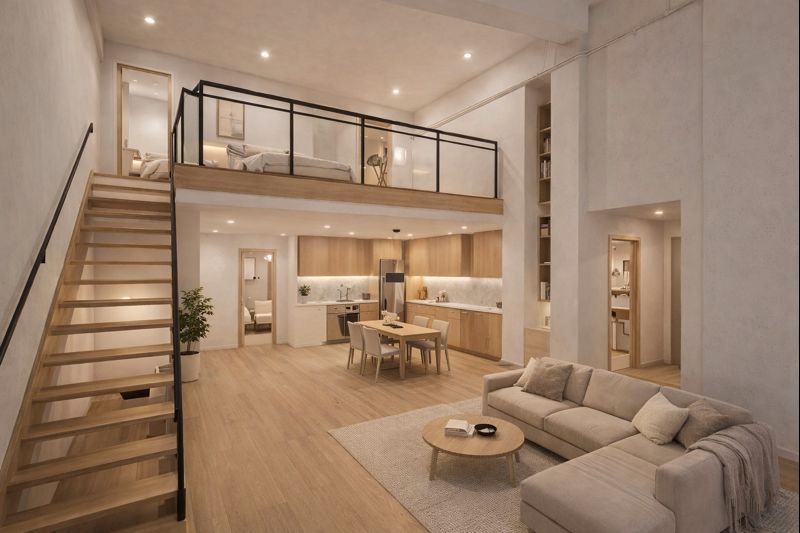 Sala d'estar de Local en venda en El Prat de Llobregat