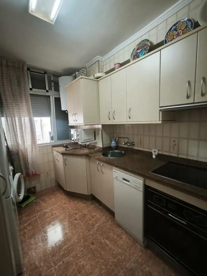 Cocina de Piso de alquiler en Málaga con Amueblado