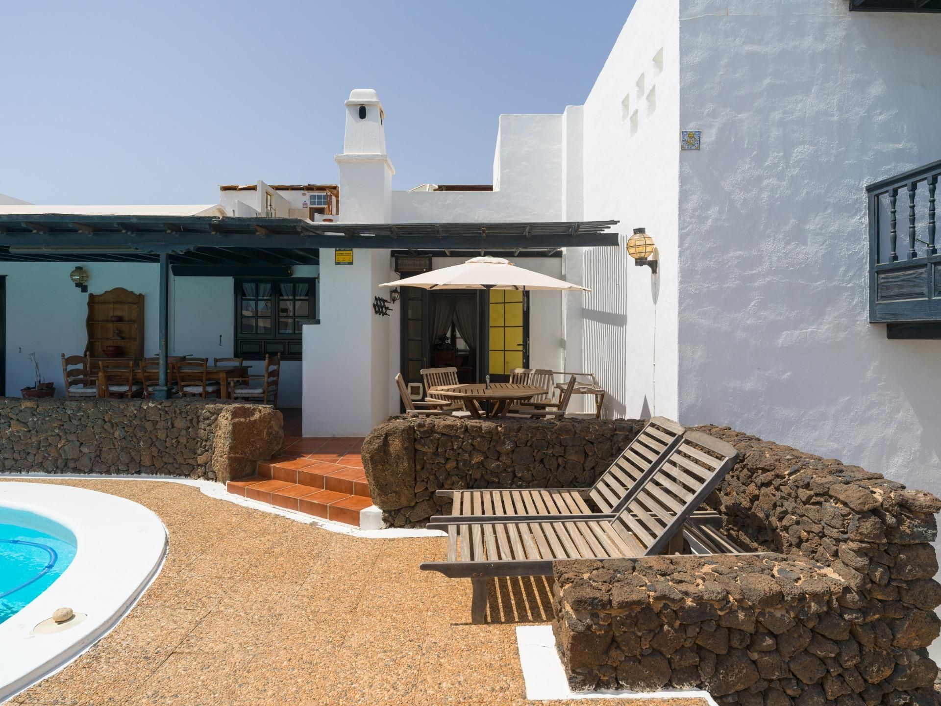 Terrassa de Casa o xalet en venda en Arrecife amb Piscina