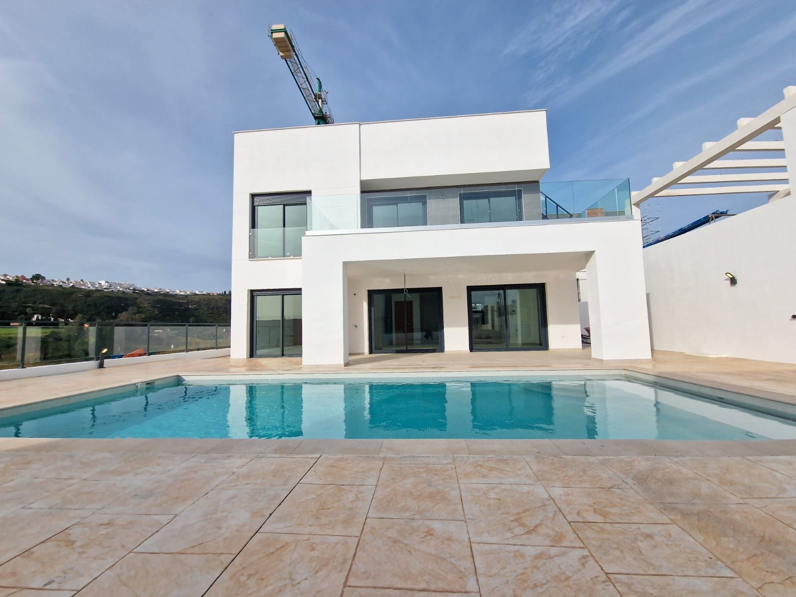 Swimming pool of House or chalet for sale in Manilva  with Air Conditioner, Heating and Private garden