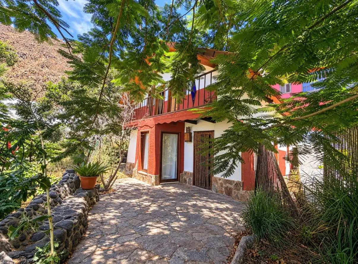 Vista exterior de Casa o chalet en venta en Valle Gran Rey con Jardín privado, Terraza y Amueblado