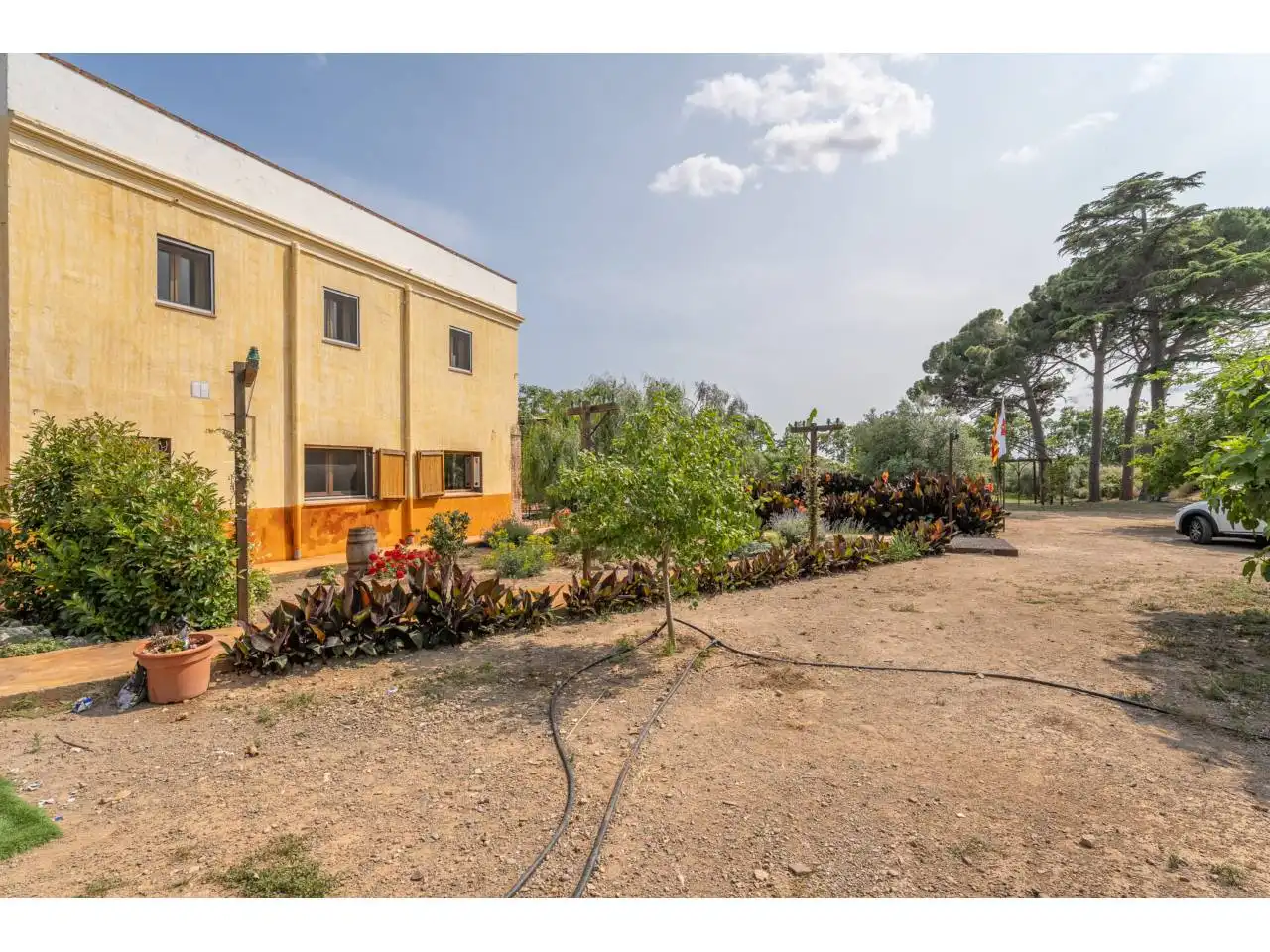 Vista exterior de Finca rústica en venta en Reus con Jardín privado, Terraza y Piscina