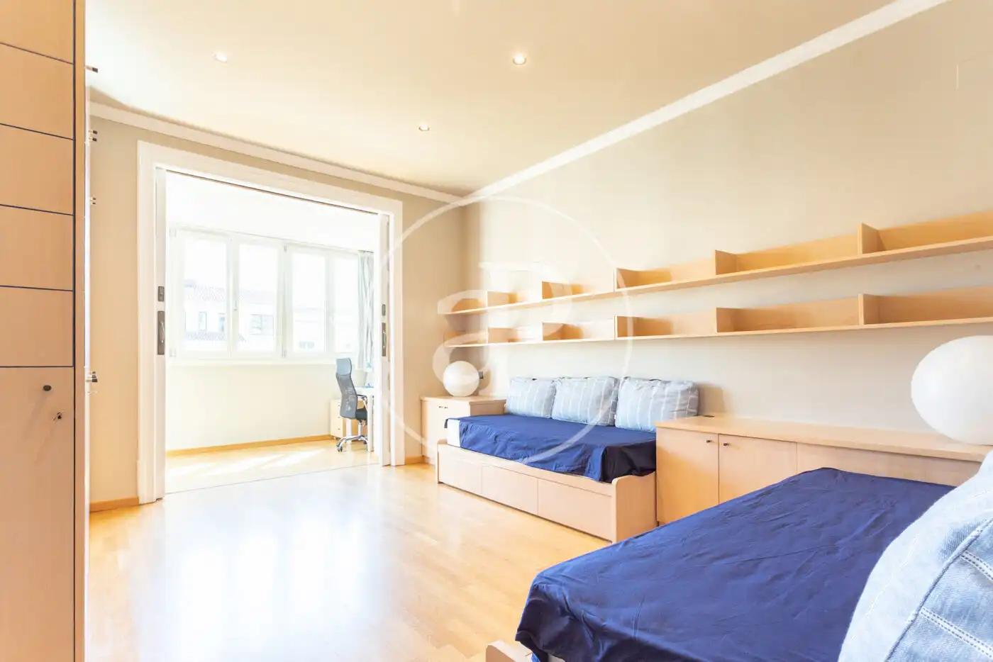 Bedroom of Flat for rent in Barcelona  with Air Conditioner, Heating and Terrace