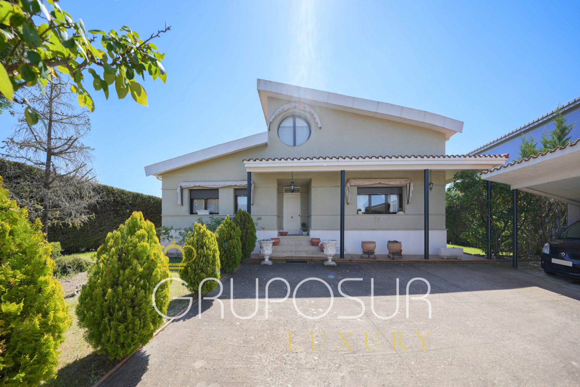 Exterior view of House or chalet for sale in Boecillo  with Heating, Private garden and Terrace