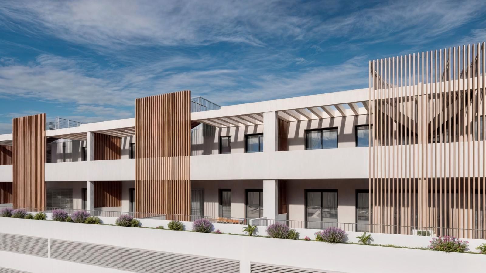 Vista exterior de Planta baixa en venda en Islantilla amb Aire condicionat, Calefacció i Terrassa