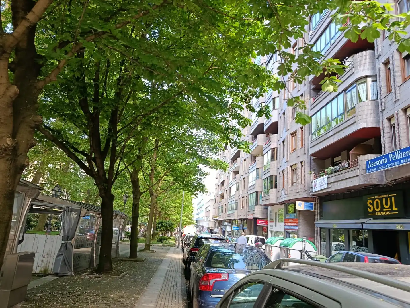 Vista exterior de Apartament en venda en Santander amb Calefacció, Parquet i Forn