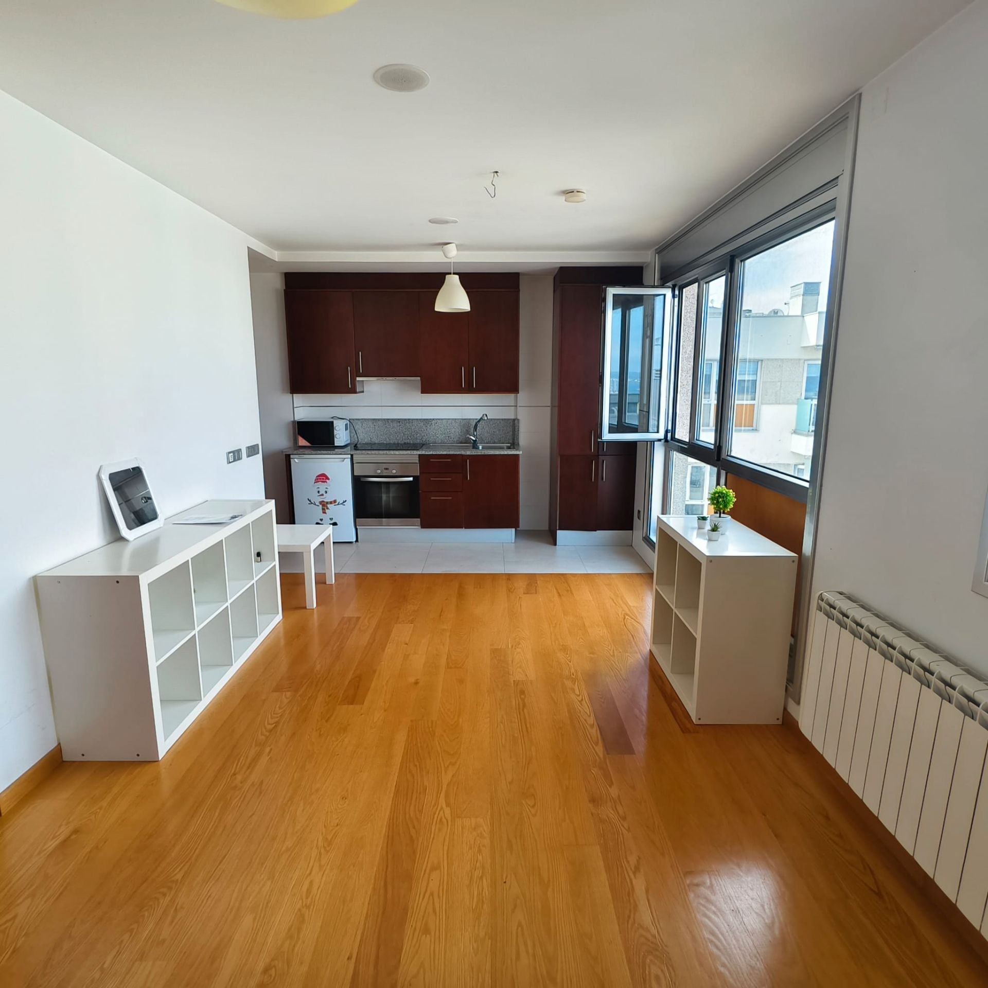 Cuina de Apartament en venda en A Coruña Capital  amb Calefacció, Parquet i Traster