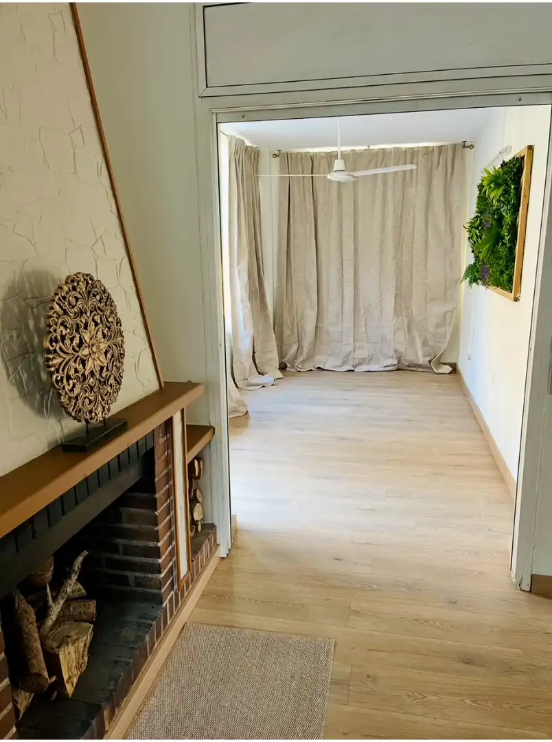 Sala d'estar de Casa o xalet de lloguer en Lloret de Mar amb Calefacció, Jardí privat i Forn