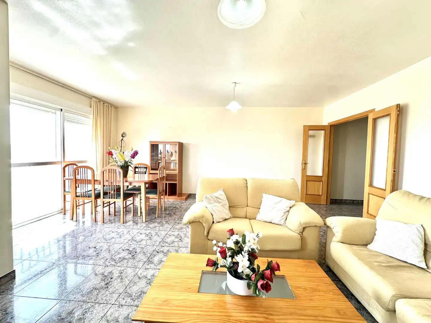 Sala de estar de Piso en venta en Puerto Lumbreras con Balcón