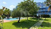 Swimming pool of Flat for sale in El Verger  with Air Conditioner, Heating and Private garden