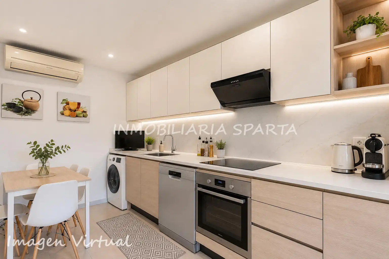 Kitchen of Duplexes for sale in Ciudad Real  with Air Conditioner, Heating and Parquet flooring