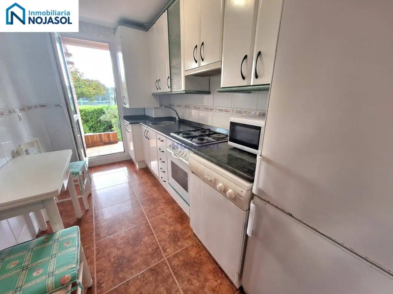 Küche von Wohnung zur Miete in Noja mit Heizung, Privatgarten und Terrasse