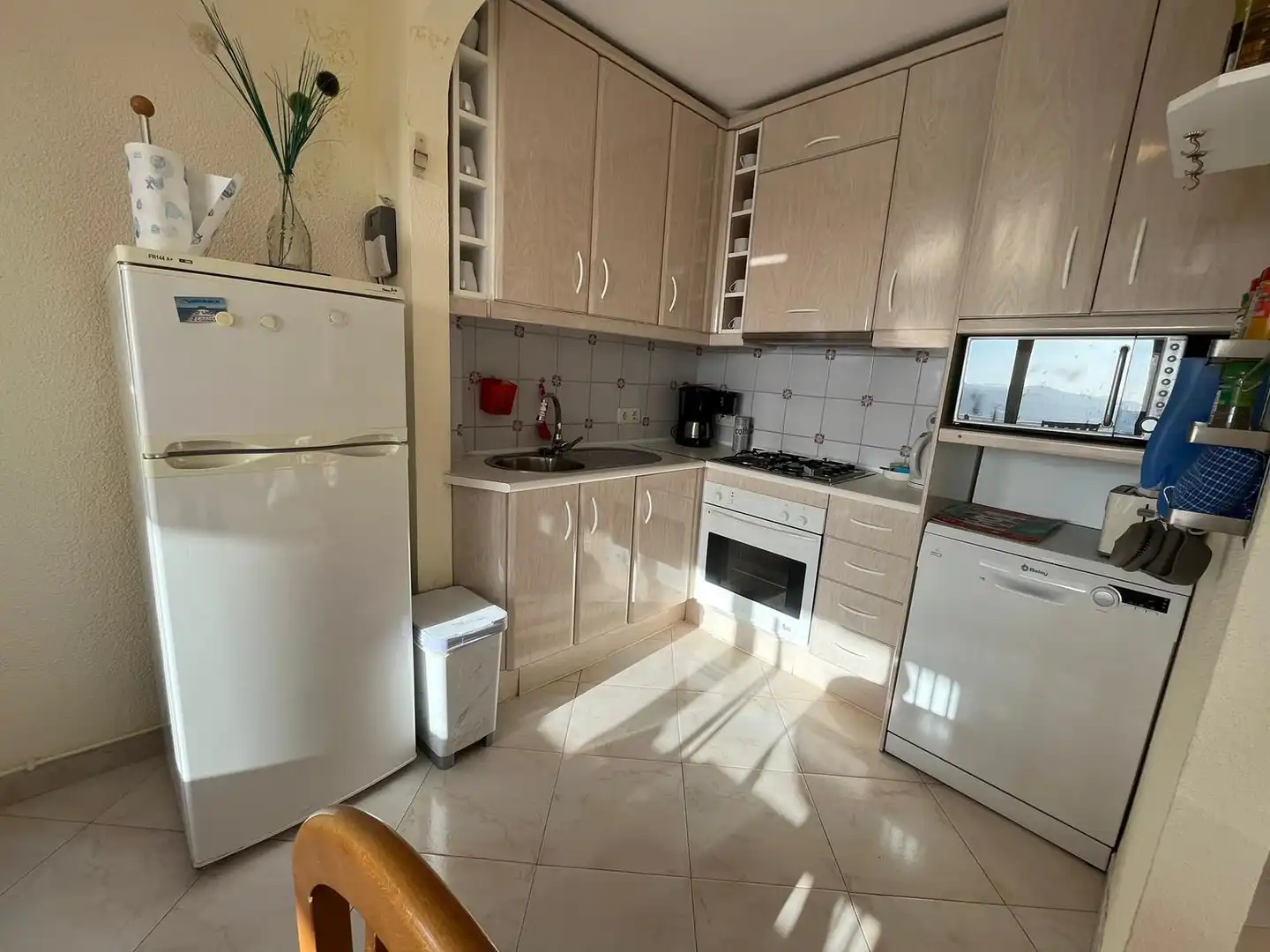 Kitchen of Apartments for sale in Almuñécar  with Air Conditioner, Heating and Terrace