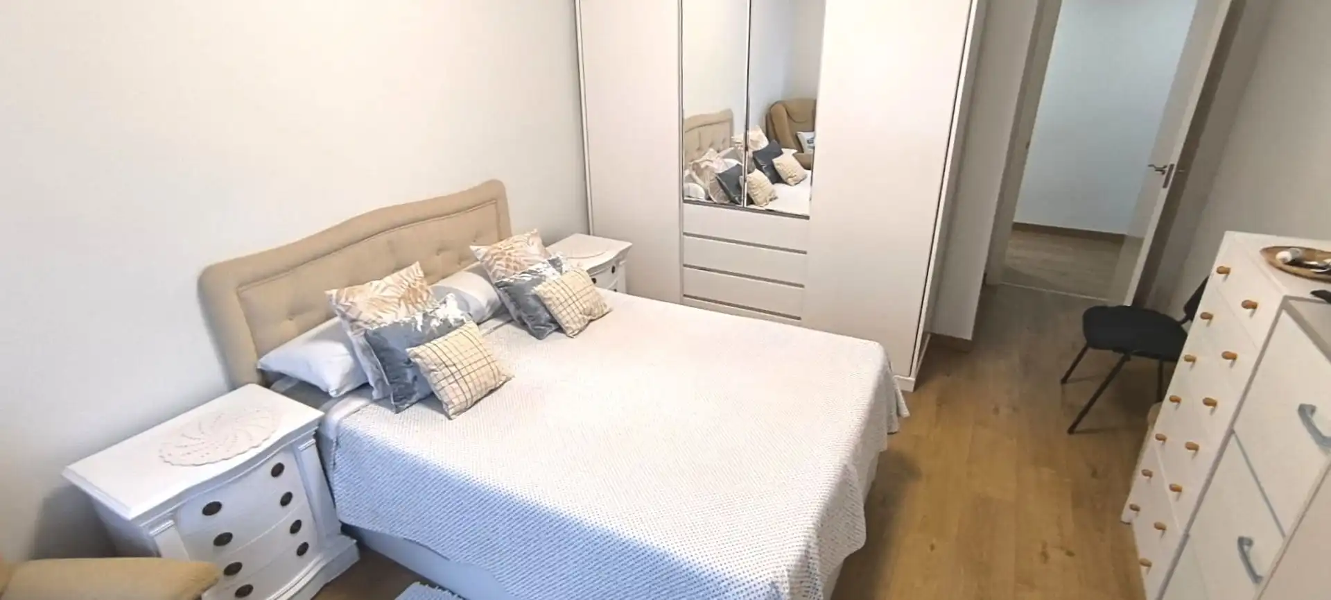 Bedroom of Flat for sale in  Logroño  with Heating and Terrace