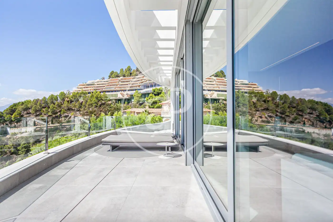 Terraza de Casa o chalet en venta en Altea con Aire acondicionado, Calefacción y Jardín privado