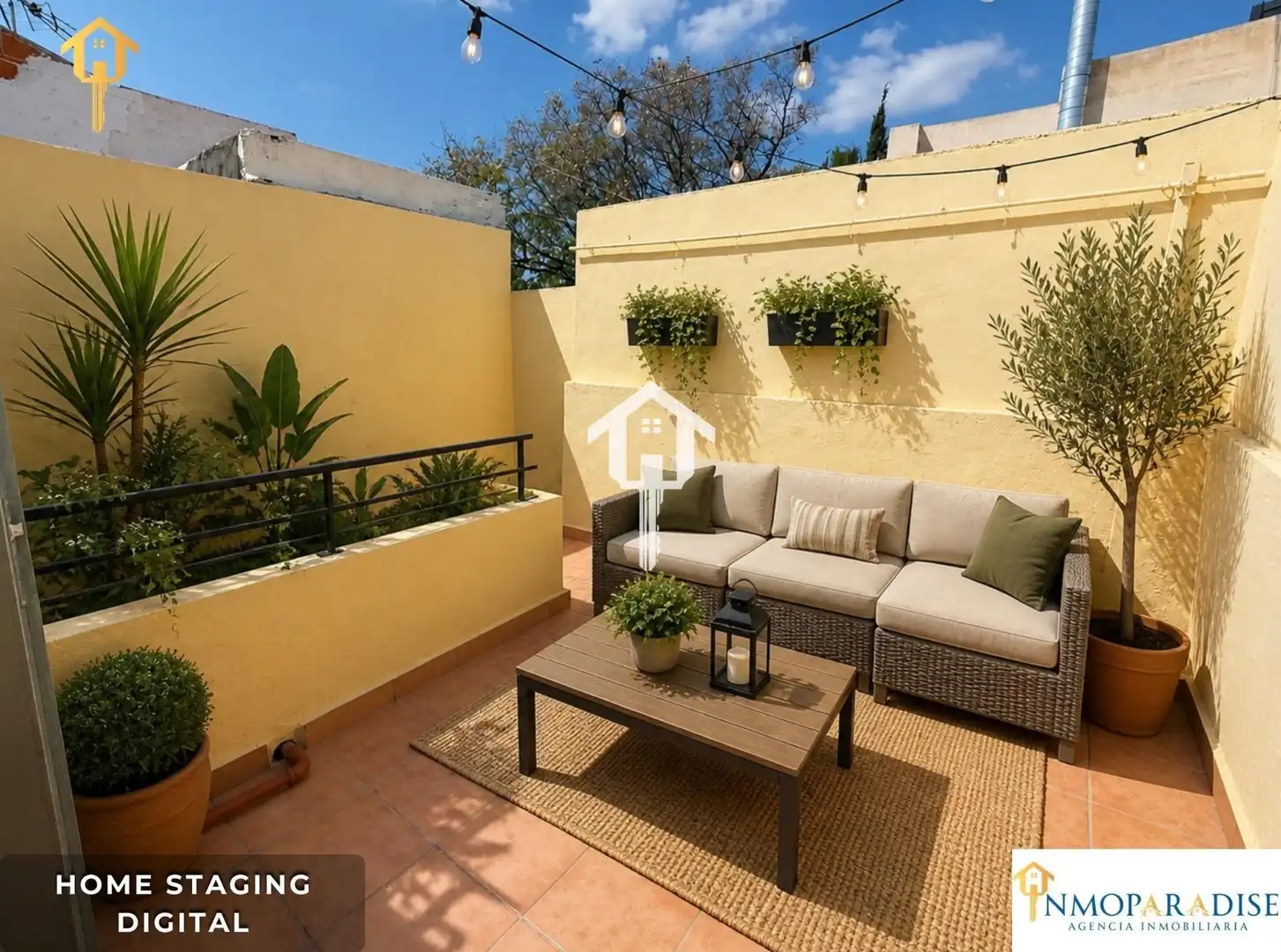 Terrace of Houses for sale in Alicante / Alacant  with Air Conditioner, Terrace and Balcony