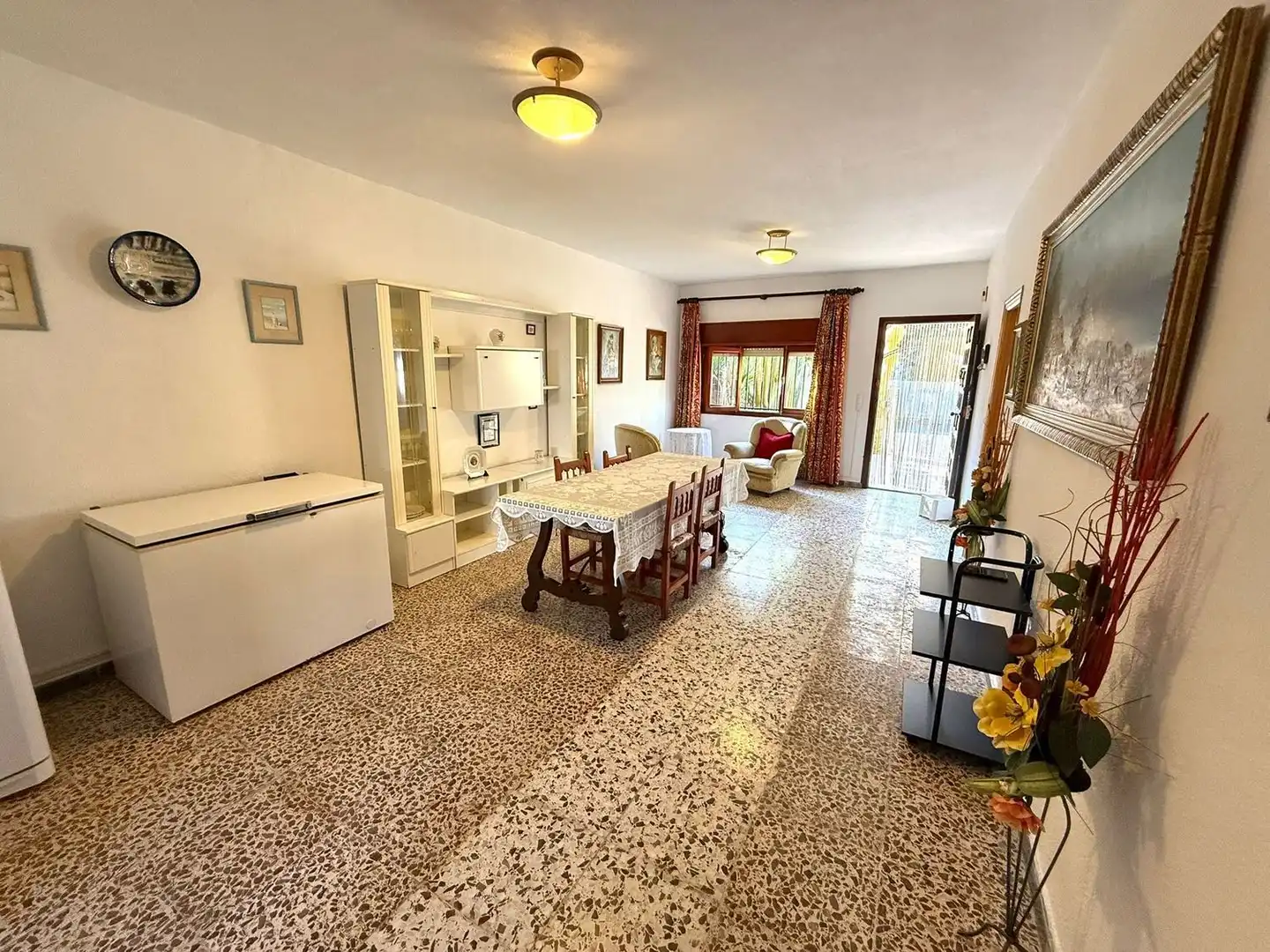 Esszimmer von Einfamilien-Reihenhaus zum Verkauf in Pulpí mit Heizung, Terrasse und Abstellraum