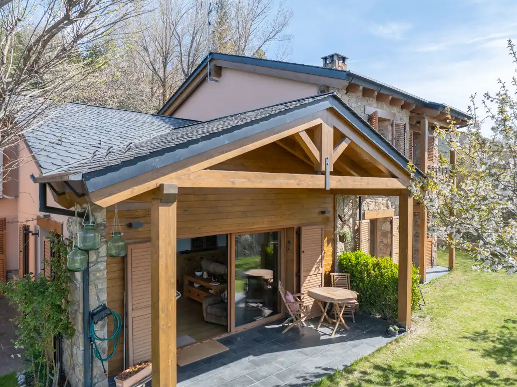 Terraza de Casa o chalet en venta en Estavar con Calefacción, Jardín privado y Parquet