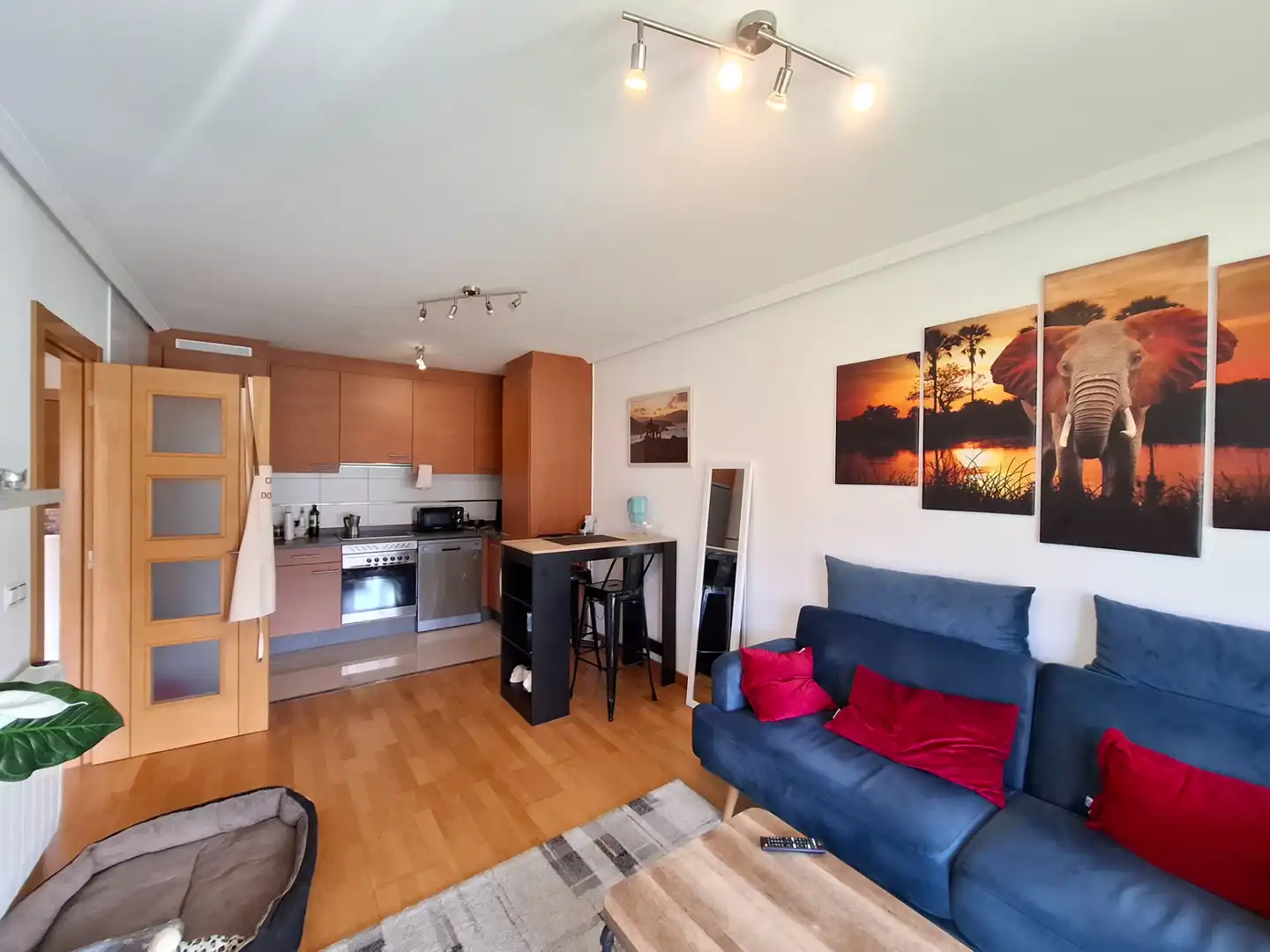 Sala de estar de Ático en venta en Viveiro con Terraza, Trastero y Amueblado