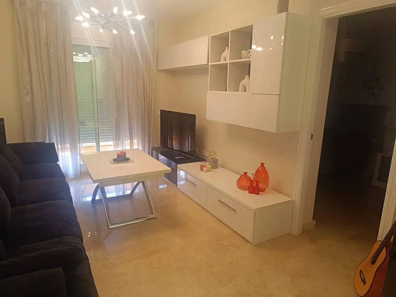 Sala de estar de Piso en venta en El Ejido con Aire acondicionado, Calefacción y Terraza