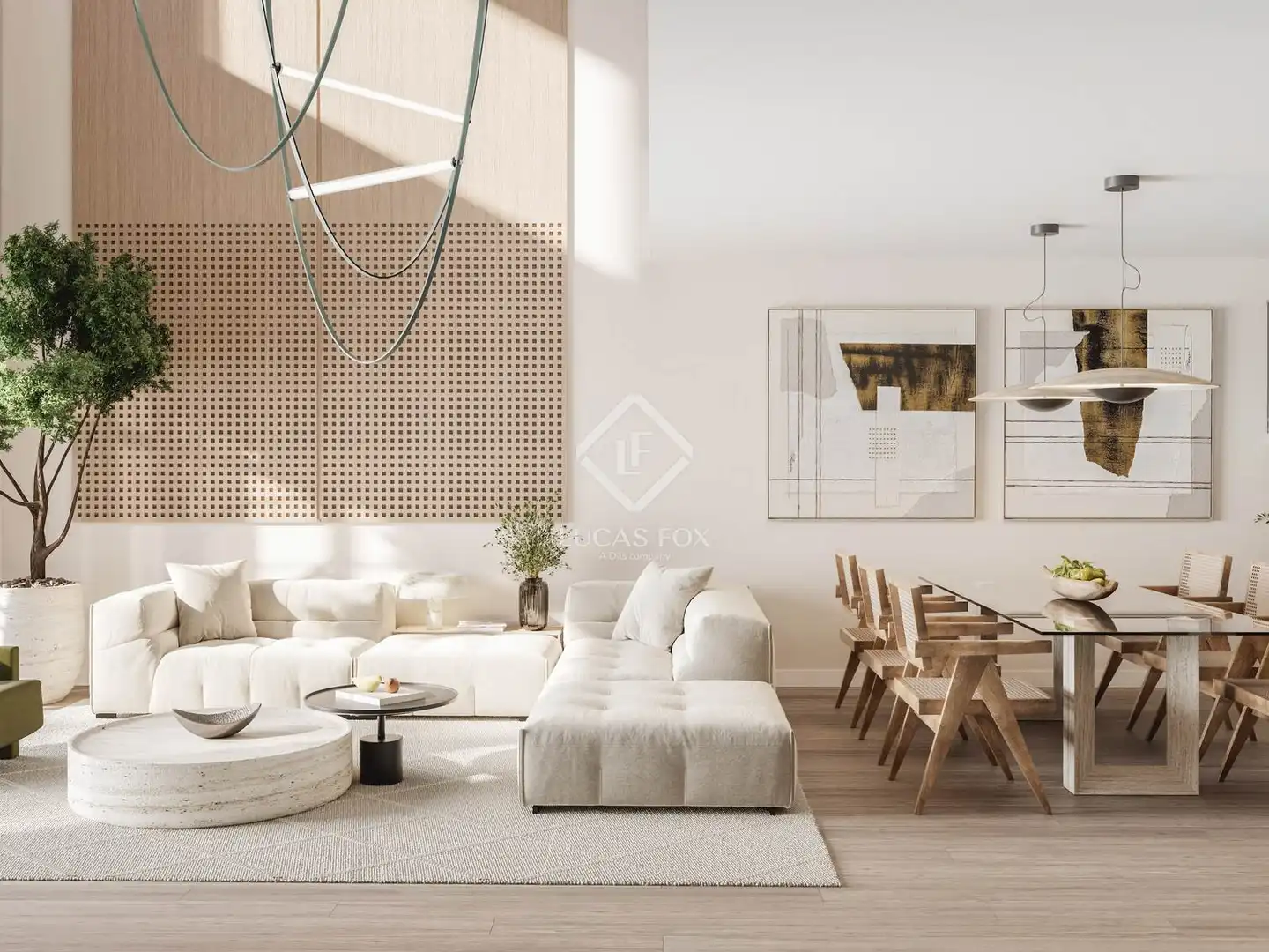 Sala de estar de Casa o chalet en venta en Torrelodones con Aire acondicionado, Jardín privado y Parquet