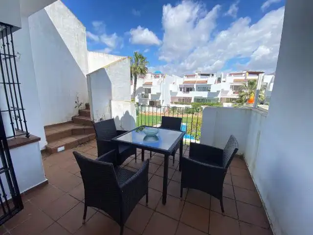 Terraza de Apartamento de alquiler en Islantilla con Aire acondicionado, Calefacción y Terraza