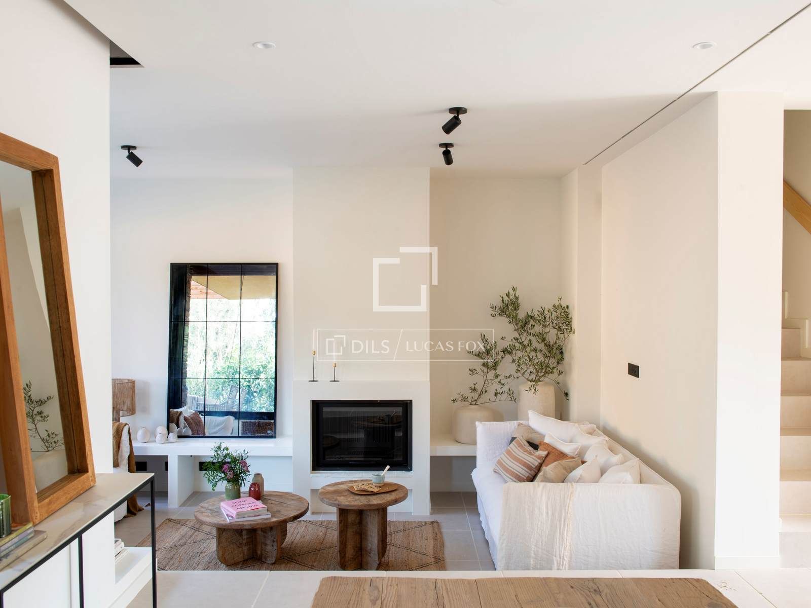 Sala d'estar de Casa o xalet en venda en Regencós amb Aire condicionat, Jardí privat i Terrassa