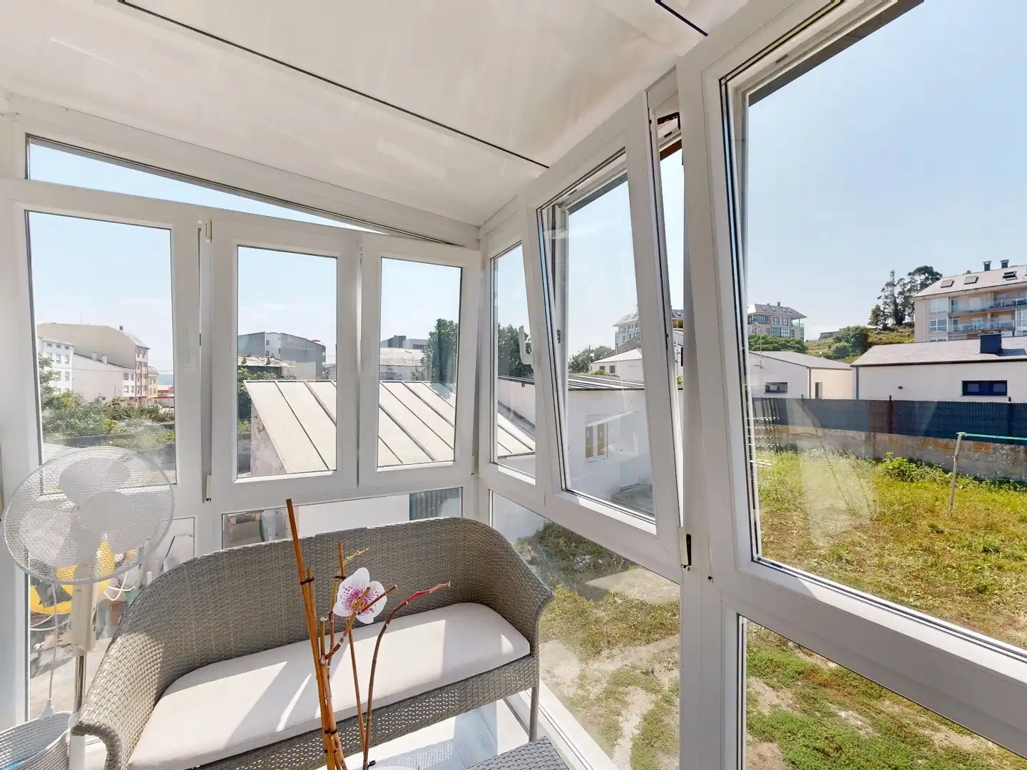 Terrassa de Casa o xalet en venda en Foz amb Calefacció, Jardí privat i Terrassa