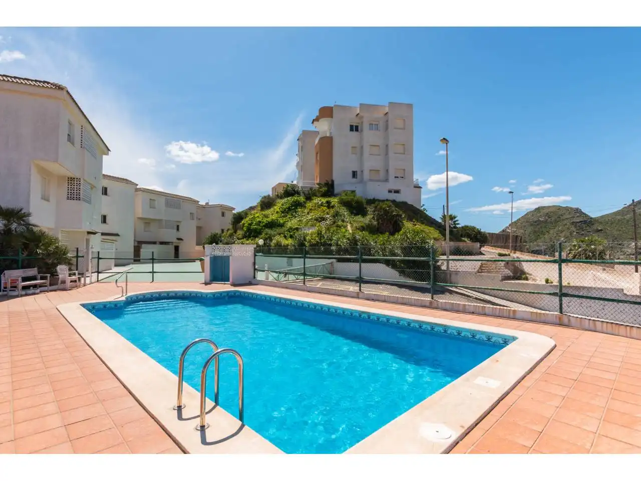 Swimming pool of Flat for sale in Cartagena  with Air Conditioner, Terrace and Storage room