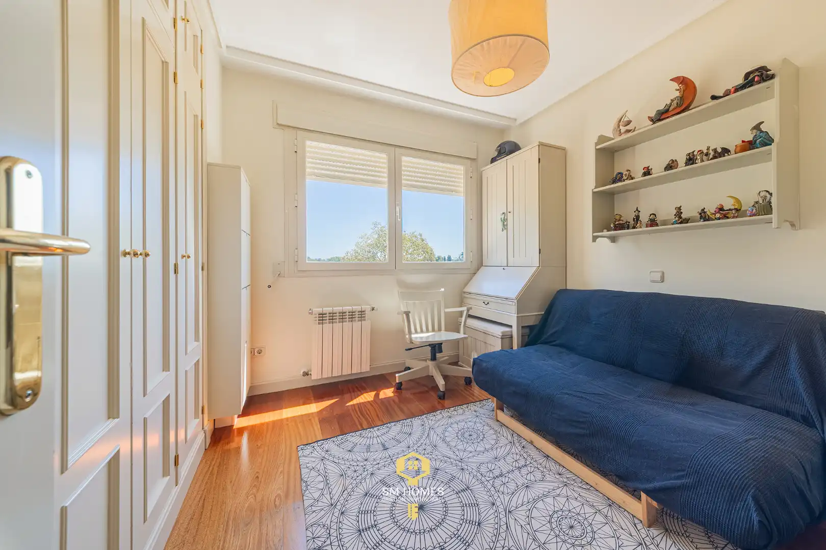 Schlafzimmer von Wohnung zum Verkauf in Madrid mit Klimaanlage, Heizung und Terrasse
