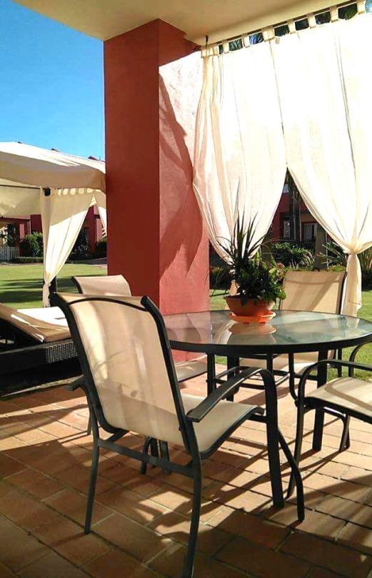 Terrace of Single-family semi-detached for sale in Sotogrande  with Air Conditioner, Heating and Private garden