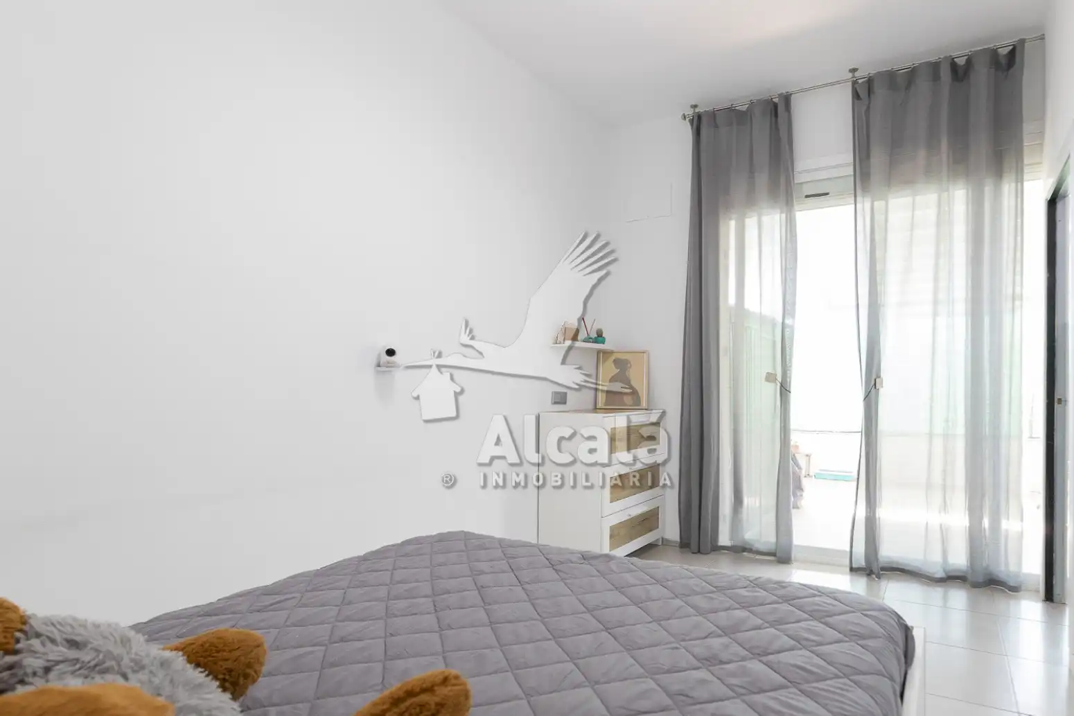 Bedroom of Flat for sale in Loeches  with Air Conditioner, Heating and Private garden
