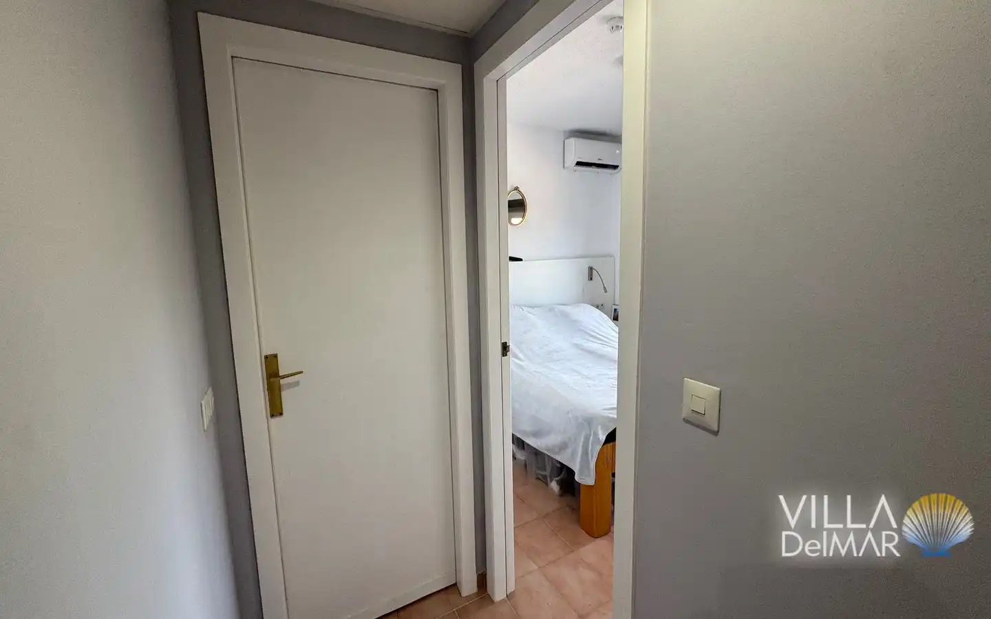 Dormitori de Apartament en venda en Calpe / Calp amb Aire condicionat, Calefacció i Terrassa