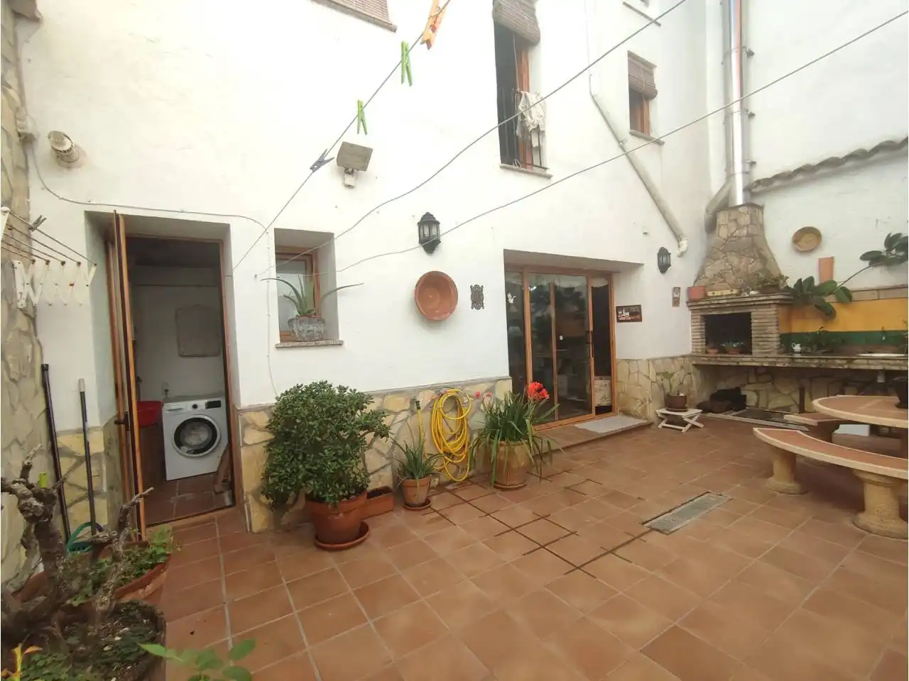 Garden of Houses for sale in Torrelavit  with Heating and Furnished