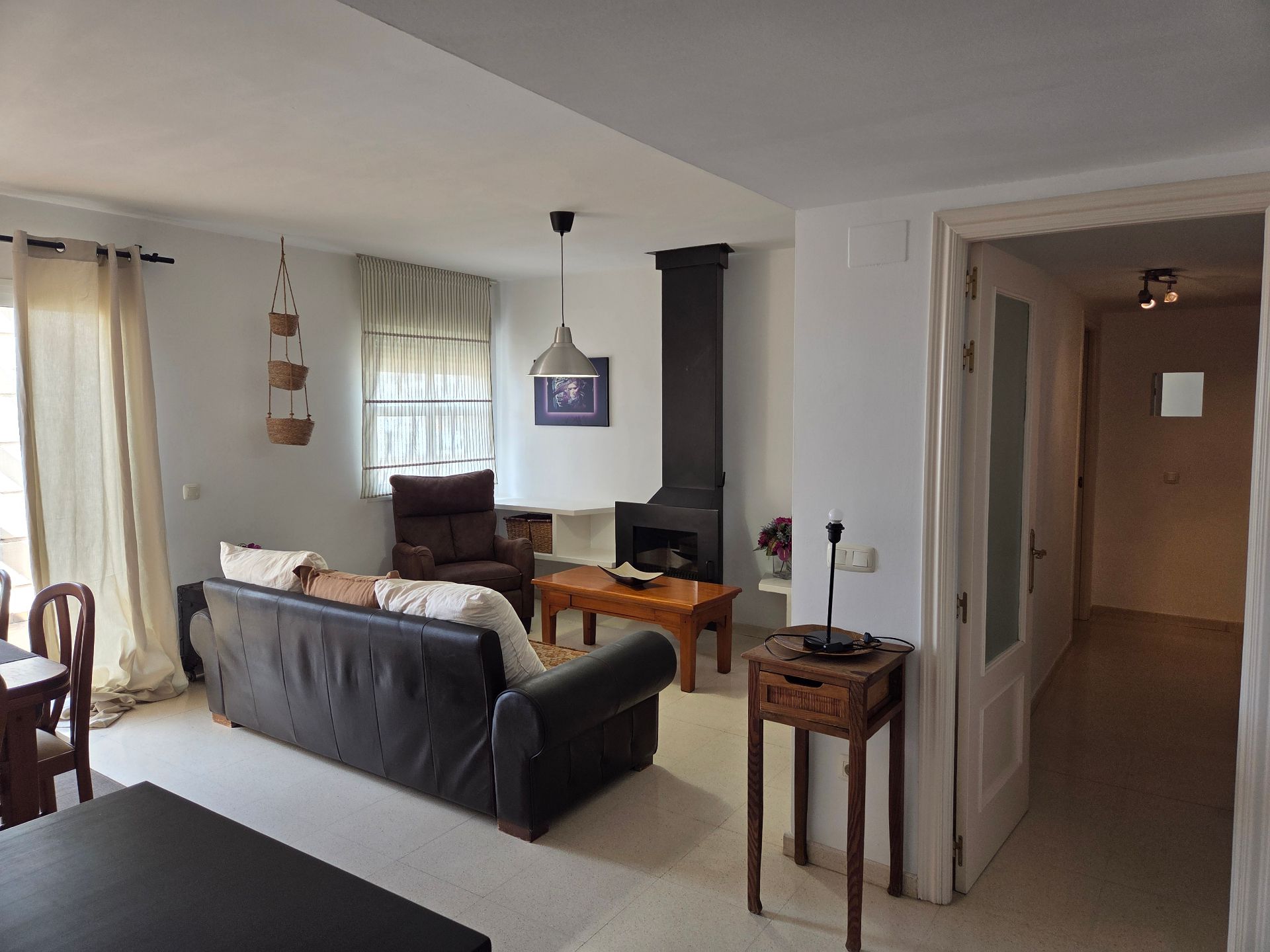 Wohnzimmer von Wohnung zur Miete in Málaga Capital mit Klimaanlage, Terrasse und Abstellraum