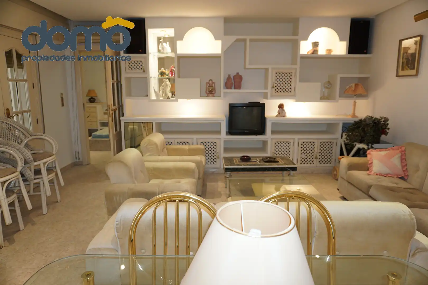 Living room of Attic for sale in Granada  with Heating, Terrace and Furnished