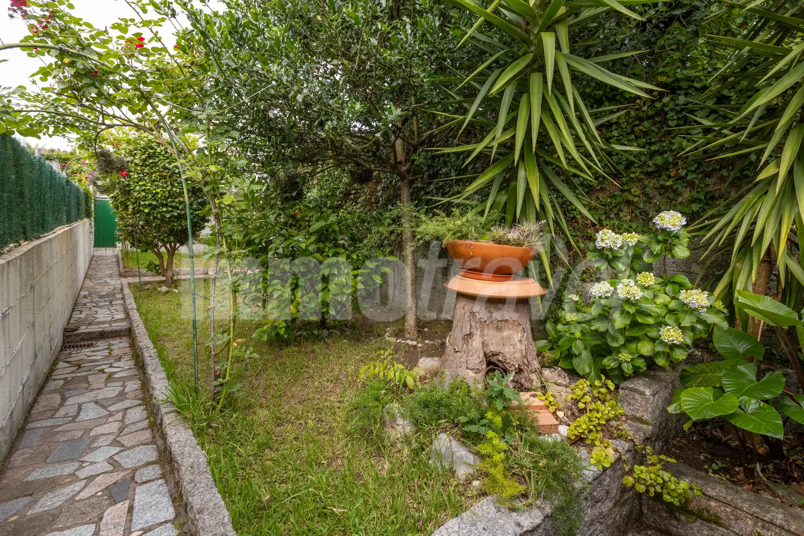 Garten von Wohnung zum Verkauf in Sanxenxo mit Privatgarten, Terrasse und Möbliert