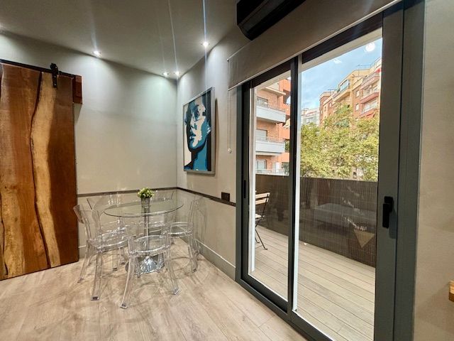Terrace of Flat to rent in  Barcelona Capital  with Air Conditioner, Heating and Terrace