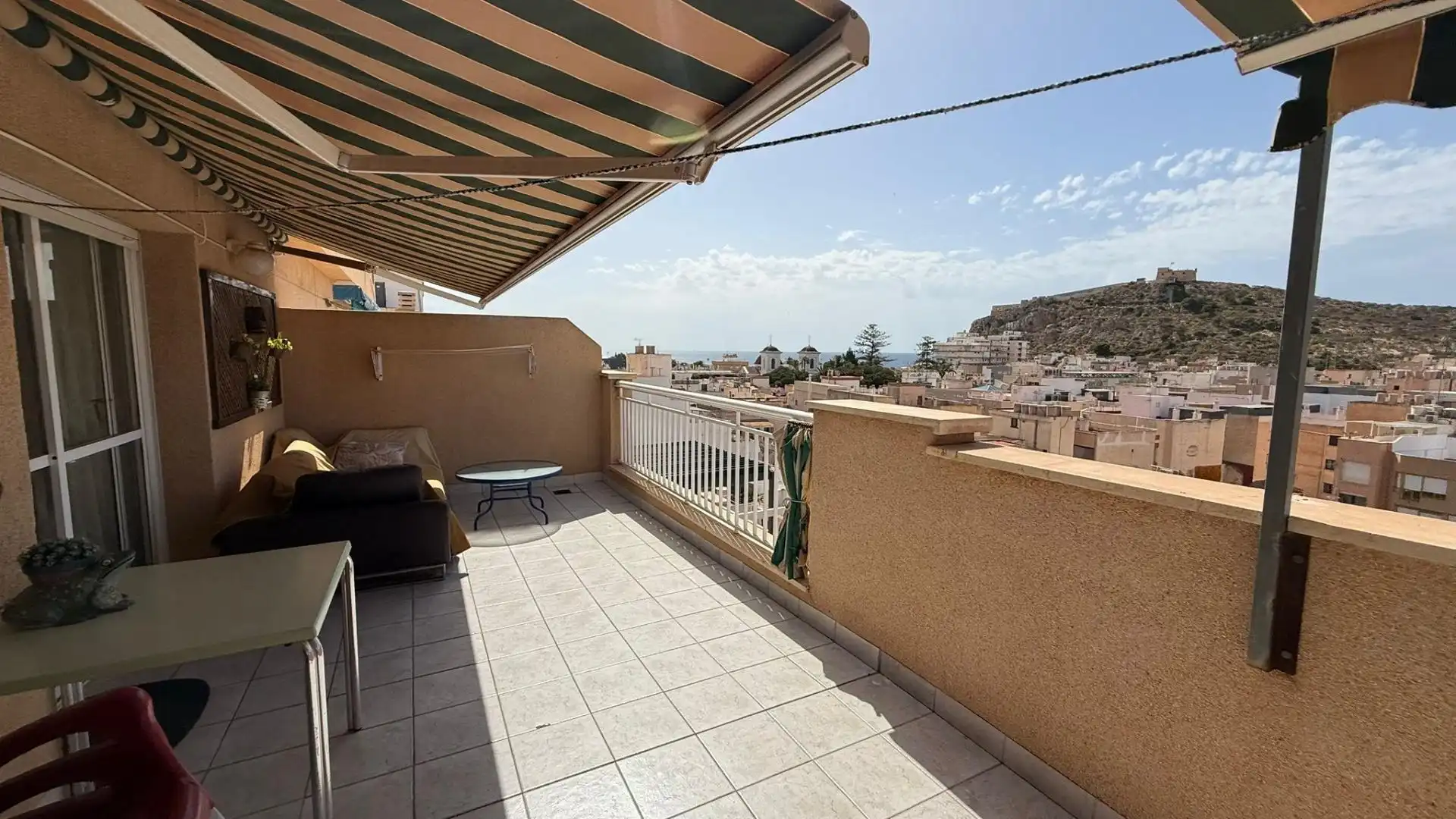 Terraza de Piso de alquiler en Águilas con Aire acondicionado, Terraza y Trastero