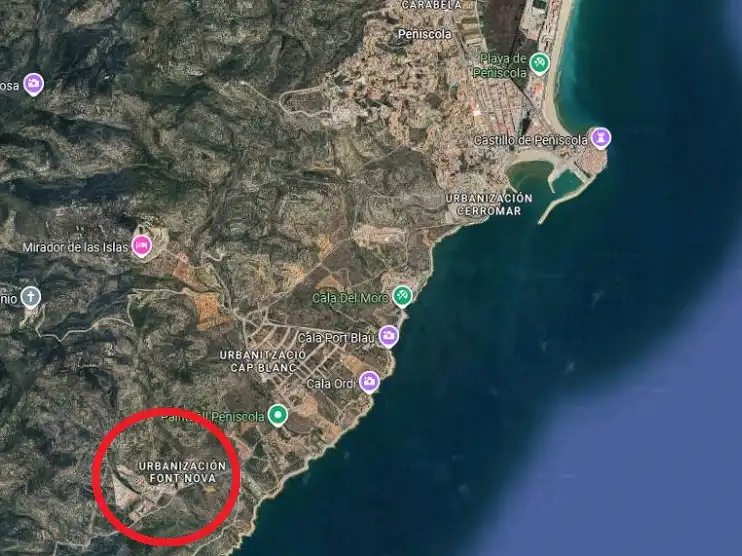Vista exterior de Edifici en venda en Peñíscola / Peníscola